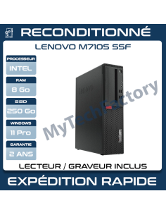 Lenovo ThinkCentre M710s | i5-6500 | 8Go DDR4 | 250Go SSD
